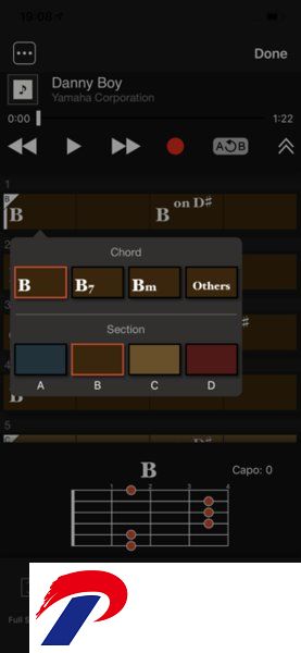 雅马哈chord tracker
