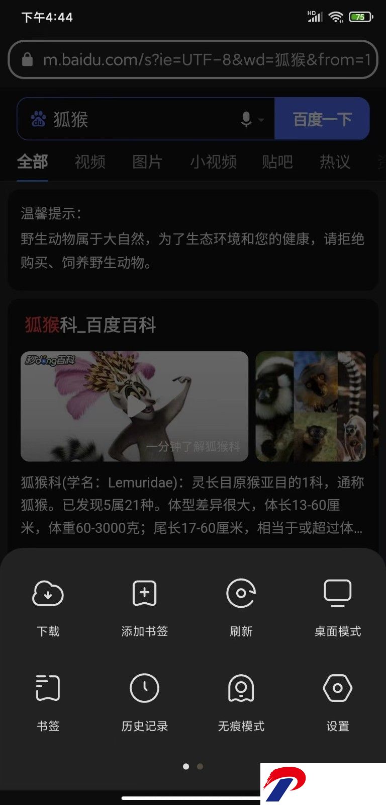 狐猴浏览器app下载官网版-狐猴浏览器下载手机版华为2.6.1.025安卓版