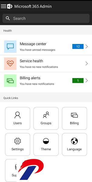 Microsoft 365 Admin Center